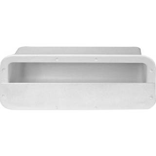 Indbygningsboks / stuvboks / handskerum båd Nuova Rade Utility Storage Case, 420 x 170 x 100 mm, hvid