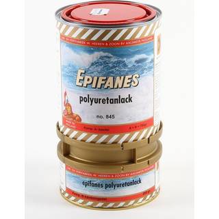 Bådlak / lakmaling Epifanes Polyuretanlak, 750 gram - Alpin hvid (805), 750 gram - Rød (845)