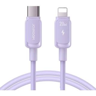 Joyroom USB-C til Lightning hurtigopladningskabel, 20W, 1,2m - Lilla