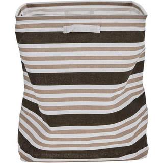 House Doctor Stor opbevaringskurv 40x50 cm Brun stribet