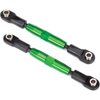 Traxxas 3643G - Turnbuckle Complete Alu Green Camber Link 83mm (2)