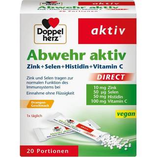 Doppelherz Aktiv Direct Abwehr aktiv Zink + Selen + Histidin + Vitamin C 1728.85 DKK/1 kg