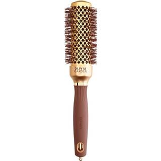Olivia Garden Expert Blowout Shine Gold & Brown 35 mm