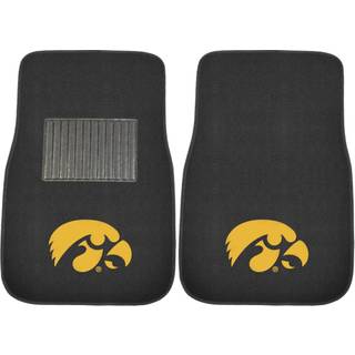 Iowa 2-delt broderet bilmåtter 18x27 (D0102H5RH07)