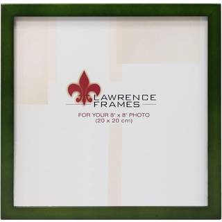 Lawrence Frames Collection Wood Picture Frame Gallery 8 by 8-Inch Green
