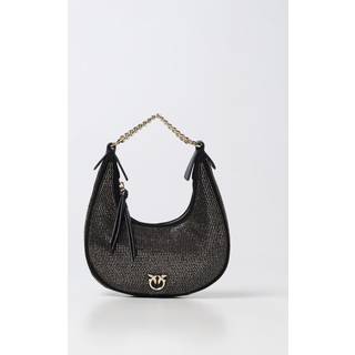 Pinko Brioche Mini Skuldertaske sort