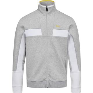 BOSStil mænd. 50493470 Sweatshirt Skaz grå (L), Casual, Bomuld, Lange ærmer