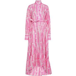Patou Printed cotton maxi dress - pink - XS