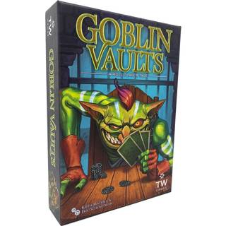 Thunderworks Games Goblin Vaults Game | Strategispil med bud og kortplacering | Alder 14+ | Familiespil til 1-5 spillere | 30-45 minutter | Lavet