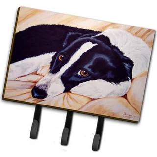 """" Caroline's Treasures AMB1080th68 Naptime Border Collie Leash eller Key Holder Large Multicolor """"