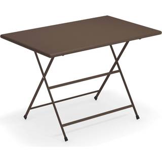 EMU - Arc en Ciel Folding Table 110 cm, Indian Brown - Haveborde - Brun - Metal