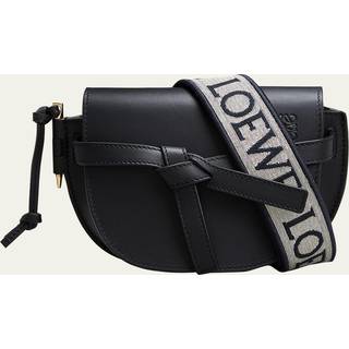 Loewe Gate Dual Mini leather shoulder bag - beige - One Size