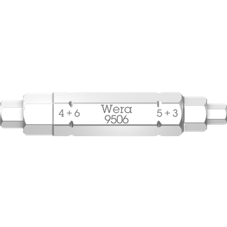Wera 9506 SB 4-i-1 Bit 1 3; 4; 5; 6 x 37 mm