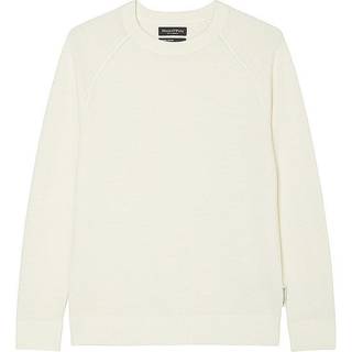Marc O'Polo Herren Pullover weiß unifarben