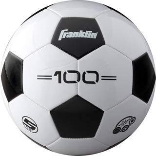 Franklin Sports fodboldkugler - St?rrelse 5 F -100 Fodboldkugler - Voksen fodboldkugle hvid/sort