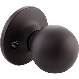 Design House Ball Dummy Door Knob i Matte sort