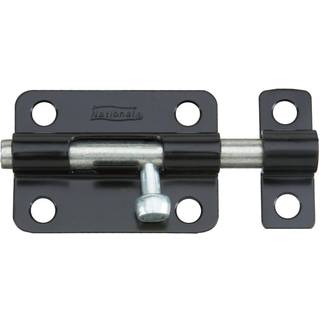 National Hardware N151-522 V834 Barrel Bolt in Black 3 Inch