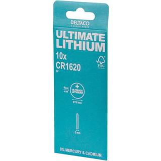 Deltaco Ultimate Lithium Battery 3V CR1620