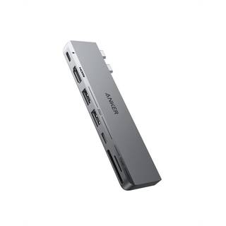 Anker 547 USB-C Hub (7-in-2 for MacBook) - Grey