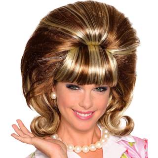 Tupierte Miss Conception Perücke Rot-Blond