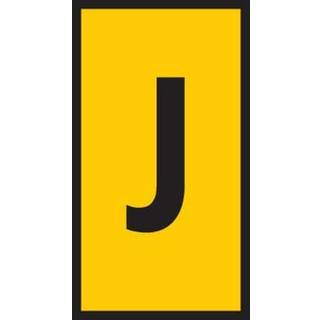 Hellermann Ledningsmærke j gul w2