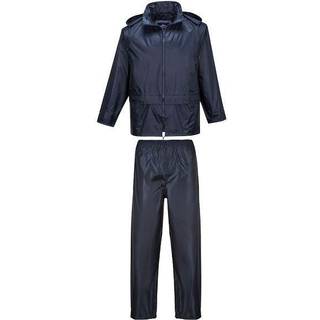 Regnsæt - Navy (Størrelse: Medium)