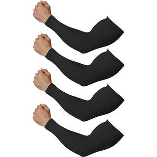 ARM-?rmer til m?nd og kvinder ?rmer til at d?kke arme til m?nd og kvinder Gaming Sleeve UV Protection Cooling Arm Sleeves 4-par Anti-Slip Compres