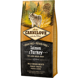 Carnilove Adult Dog, Salmon & Turkey, 12kg -