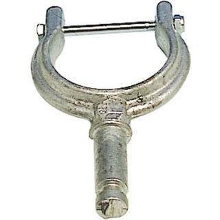 Åregaffel m/bolt i aluminium, 2" Aluminium
