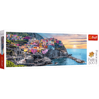 Trefl: Vernazza, Italien - 500-brikkers panorama puslespil