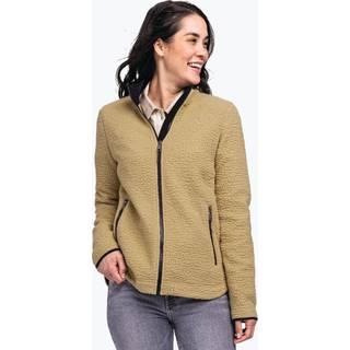 Schöffel Women's Fleece Jacket Atlanta Fleecejakke Damer størrelse 44 farve beige