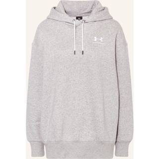 Sweatshirt Under Armour Icon Fleece OS Hoodie Mod Gray Light Heather/ White S - White - S