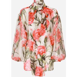 Dolce&Gabbana Floral silk blouse - multicoloured - XL