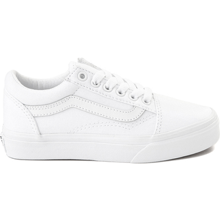 Vans - Kids Old Skool Shoes (4-8 Years), White, Size: 30 - White - 30