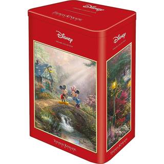 Schmidt Puzzle Tin - Thomas Kinkade: Disney - Mickey & Minnie (500 Pieces) Floor