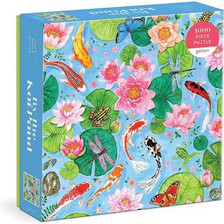 By The Koi Pond 1000 Piece Puzzle in Square Box