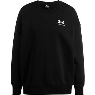 Sweatshirt Under Armour Essential Flc OS Crew-BLK 1379475-001 Størrelse XS