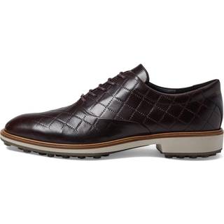 Ecco Classic Hybrid Vandtætte Herre Golfsko Uden Spikes - Mocha - Str. 45 Normal