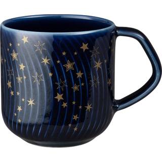 Porcelain Arc Blue Stars Large Mug