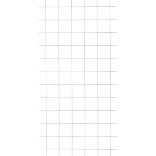 Plus Stålespalier 90×180 cm u/kant (ruster)