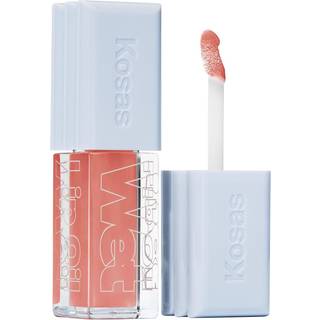 Kosas - Wet Lip Oil – Fyldgivende Lipgloss Beriget Med Peptider - Revealed - For Women - Pink