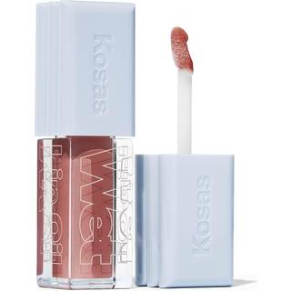 Kosas - Wet Lip Oil – Fyldgivende Lipgloss Beriget Med Peptider - Unbuttoned - For Women - Pink
