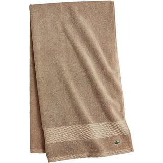 Lacoste Heritage Supima Cotton Bath Howel Sand 30 """" X 54 """"