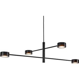 Nordlux CLYDE 4-pendel LED sort 2010803003