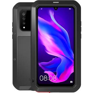 Love Mei Powerful Huawei P30 Lite Hybrid Cover - Sort