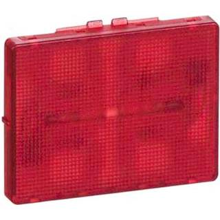 LK Opus66 lampe 250V 1 modul rød