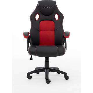Raptor Gaming Chair GS-40 Compact PU & Fabric Black/White