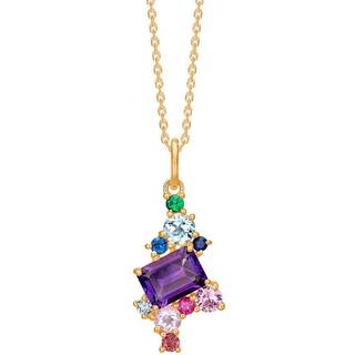 Mads Z - Four Seasons Summer vedhæng i 14 kt guld m. 0,02 ct.