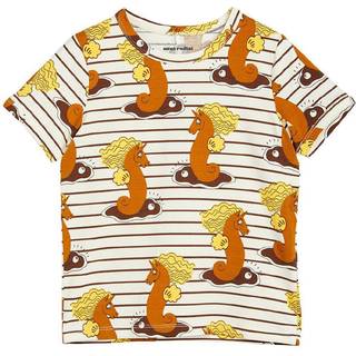 Mini Rodini Printed T-shirt - brown - Y 8/9