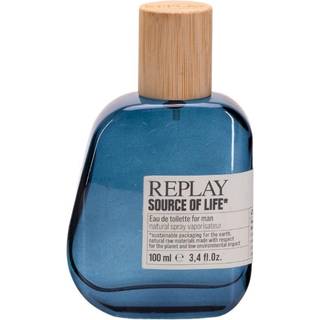 Replay Source Of Life Man Edt 100ml